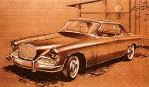 Brooks Stevens and his design crew in Milwaukee tried many different approaches in restyling the Studebaker Gran Turismo Hawk.