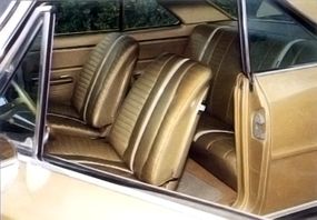 1967 Chevy II Nova SS interior