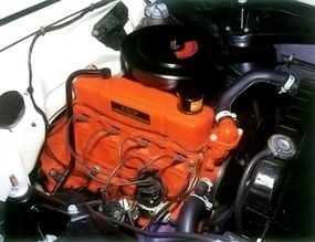 1962 Chevy II engine