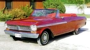1963 Chevy II Acadian convertible, made in Canada