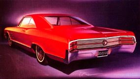 1965 Buick Wildcat output doubled to just over84,000 units -- Wildcat's all-time record.