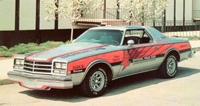 By 1976 the new Buick V-6 was chosen pace car.