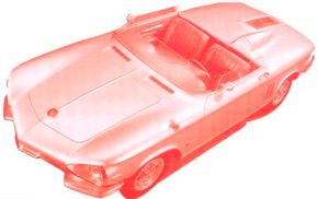 1962 Corvair Super Spyder top view