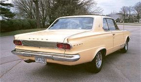 A stronger engine with 235-bhp was availablefor the 1965 Dodge Dart GT, when finally itlived up to its name.