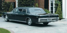 Among the options found on this 1967 Lincoln Limousine is a two-inch raise in roof height.