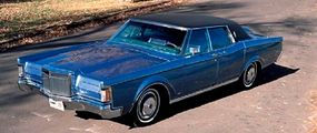 In addition to limousines, Lehmann-Peterson converted a pair of Lincoln Continental Mark III two-door hardtops into four-door sedans.