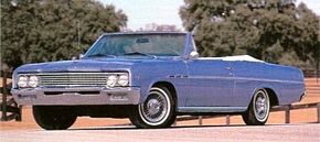 For 1965, the Buick Skylark received a mild face-lift.