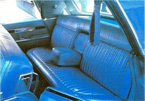 Photo of the interior of a 1964-1966 Imperial.