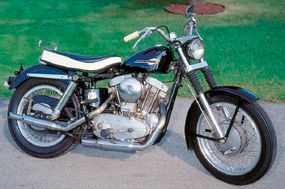 The XLCH introduced the &quot;peanut&quot; tankand &quot;eyebrow&quot; headlight cover that wouldbecome Sportster trademarks.