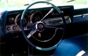 The 1965-1967 AMC Marlin borrowed its dashboard from the Ambassador.