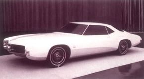 The 1966 Buick Riviera had a sleek design.