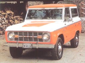 The wagon was the lone Bronco model for 1973; it sold 21,894 copies.