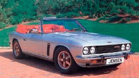 The 1975 Jensen Interceptor lineup included a soft top convertible.