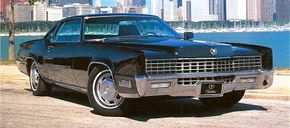 The 1968 Cadillac Eldorado had the same styling as the 1967 model.