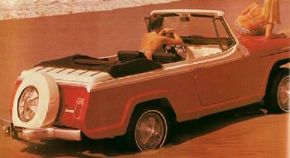 The 1967 Jeepster Convertible was sporty and expensive.