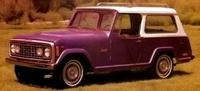 The 1967-1973 Jeepsters were restyled for 1972.