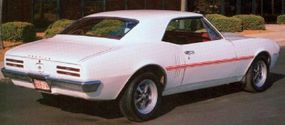 The 1967 Pontiac Firebird Sprint.