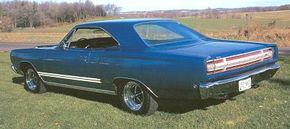 1968 Plymouth Satellite GTX rear view