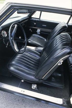 1968 chevelle convertible interior