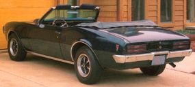 The 1968 Pontiac Firebird Sprint convertible.