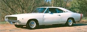 Dodge Charger fastback roofline, flush grille