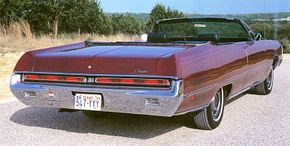 Bearing the "fuselage styling" shared by all full-size 1969 Chryslers, the Three Hundred remained the "sporting" entry of the fleet. See more classic car pictures.”width=