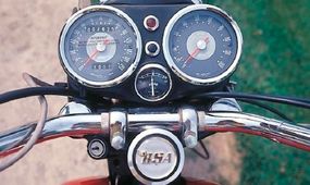 Traditional Smiths gauges provided a clean look.