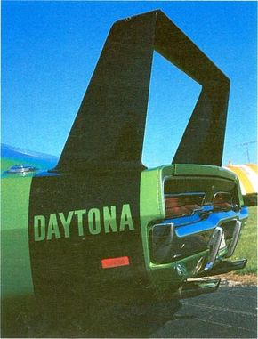 1969 Dodge Charger Daytona spoiler