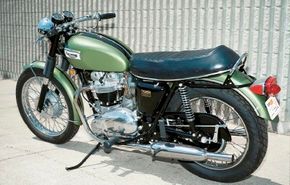 The Triumph Tiger wasn't quite as quick as the Britishcompany's Bonneville model, but was considereda better all-around choice for many riders.See more motorcycle pictures.