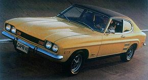 Calendar-year sales of the Capri in America topped 90,000 in 1972, the year a 2.6-liter V-6 was first offered.