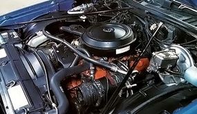 The Chevelle engine was detuned to run on low lead fuel.