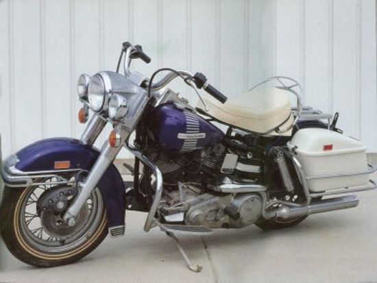 1973年哈雷FL Electra-Glide”class=