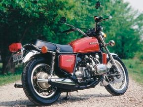 The Honda GL 1000 Gold Wing was rarely seen in this as-delivered 'bare-bones' form.