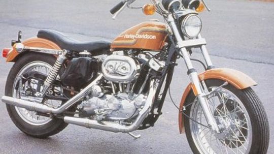 1975 Harley-Davidson XL-1000 and XR-750
