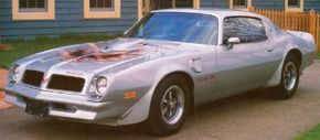 The 1976 Firebird Trans Am.