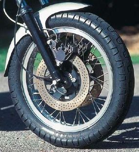Dual ventilated front disc brakes provided needed reassurance given the bike's high-speed potential.