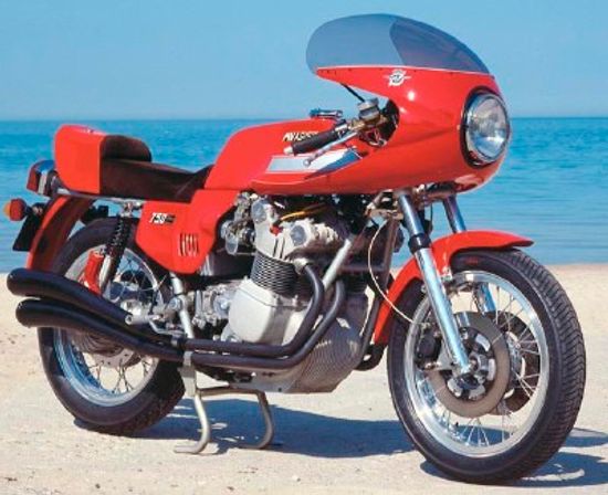 1977 MV Agusta摩托750年代的美国”class=