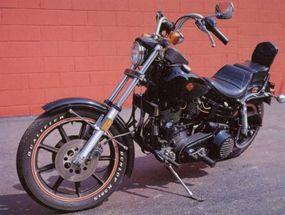 The 1981 Harley-Davidson FXB Sturgis is anupdated version of the 1978 Harley-DavidsonFXS Low Rider.