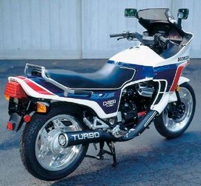 The CX650T was fast, butinsure. The more sedate versions of Honda's CXfamily were less expensive, and sold better.