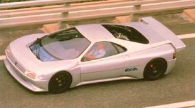 1988 peugeot oxia concept car side view