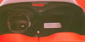 1989 ferrari mythos concept car instrument panel