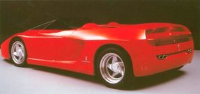 1989 ferrari mythos concept car side view