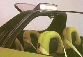 1989 pontiac stinger concept car spoiler