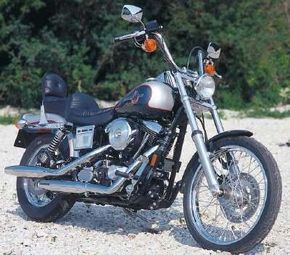 The 1993 FXDWG Wide Glide deftly blended customstyling with proven Harley-Davidson mechanicals.See more motorcycle pictures.