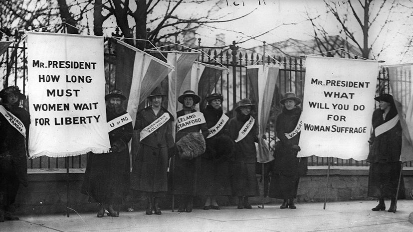 Women suffragists