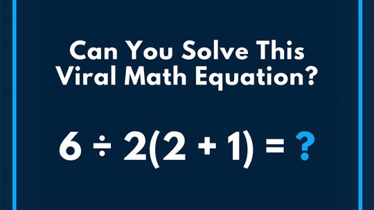 Can You Solve This Math Equation?