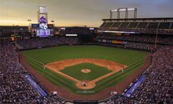Coors Field in Denver, Colo.