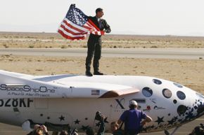 SpaceShipOne wins Ansari X Prize