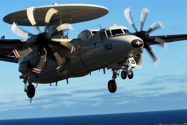 E-2C Hawkeye landing