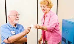 polling place volunteer